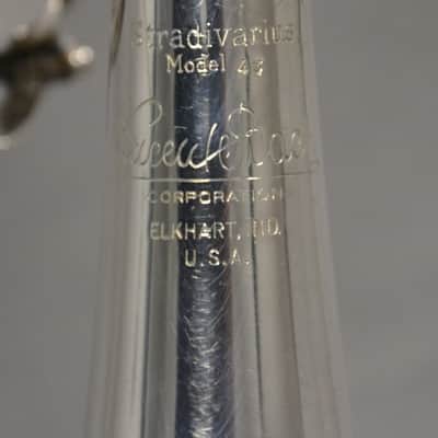 Trompeta Sib Bach Stradivarius 43 Corporation en muy buen estado estado image 10
