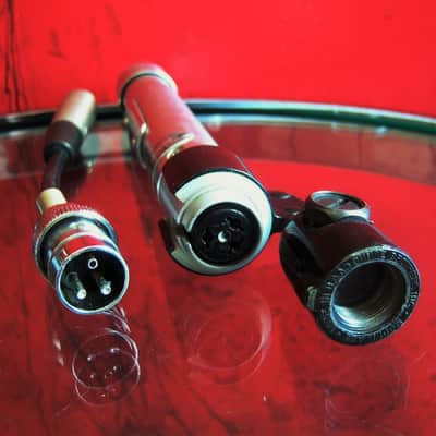 Vintage RARER 1959 Shure 535 / 530 / 525 dynamic microphone dual Z w accessories image 14