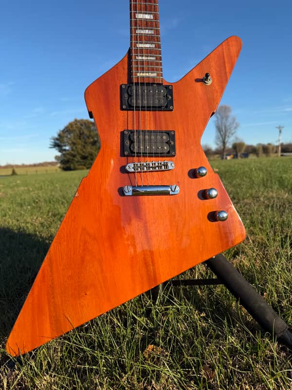 Peavey Rotor EXP Natural Wood - Explorer Body shape image 1
