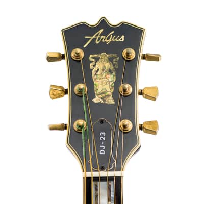 Argus DJ-23 Solid Carve L5 Jazz Archtop Hidesato Shiino ( Vestax Angelico ) 1980 3,0kg image 5
