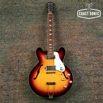 2000 Epiphone Casino VC Peerless factory 1 11/16th nut W/case image 2