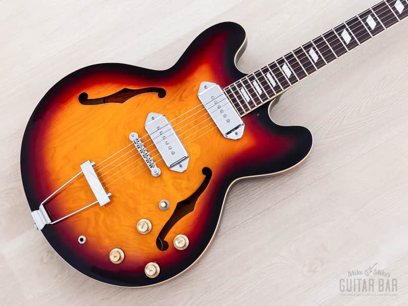 1999 Epiphone Casino Sunburst w/ 1 11/16