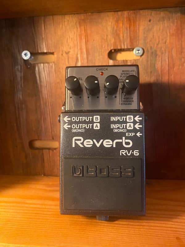 Boss RV-6 Reverb 2015 - Present - Silver image 1