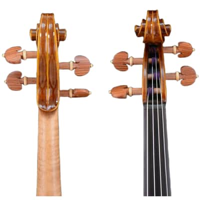 SONG 16.5 inch Viola, Beautiful Oil finished, Rich Mellow Sound, Aged Spruce and maple wood image 3