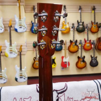 Collings D Serise Dreadnought D2H Sitka Spruce Top East Indian Rosewood Back & Sides 45 Style Snowflake Inlays Natural image 11