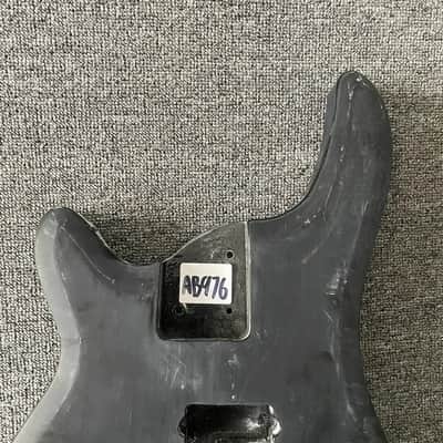 Black Basswood Left Handed Bass Body DIY Project image 2
