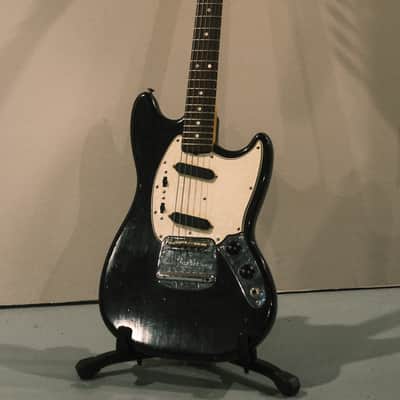 1965 Fender Mustang Black Refin + Upgrades and HSC image 8