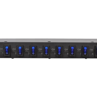 Technical Pro PS9U 1U Rack Mount DJ Pro Audio Power Supply w/ USB Charging Port image 4
