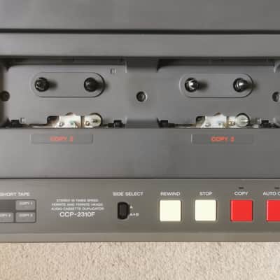 SONY CCP-2300 16x Speed Both Sides Stereo 3 Cassette Tape Duplicator image 3
