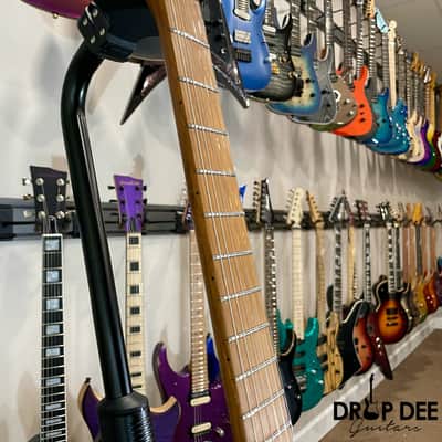 Balaguer Select Series Diablo Retro 27 HT Electric Guitar w/ Bag-Gloss Solid Cerulean Blue image 8