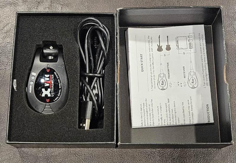 Xvive U2T Wireless Instrument Transmitter 2010s - Black image 1