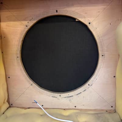 Vintage 1960s 1970s Laney Supergroup Bass Guitar 1x18 Amplifier Cabinet EMPTY image 10