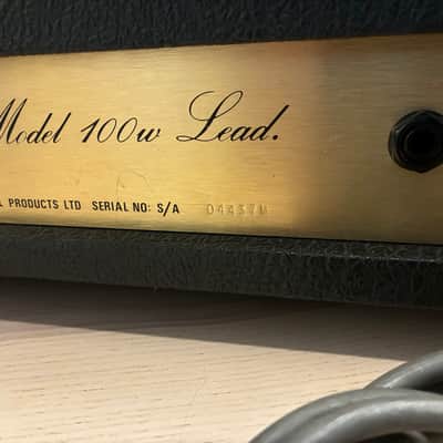 JMP MK2 Master Model 100W Lead image 8