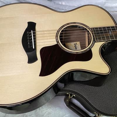 NEW! Taylor Next Generation Builder's Edition 814ce Adirondack Spruce/Honduran Rosewood - Natural - 4.8lbs - Prototype - Authorized Dealer - G07659 image 5