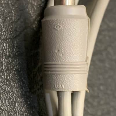 Late 1960’s Fender grey instrument cable N.O.S. With original ties image 3