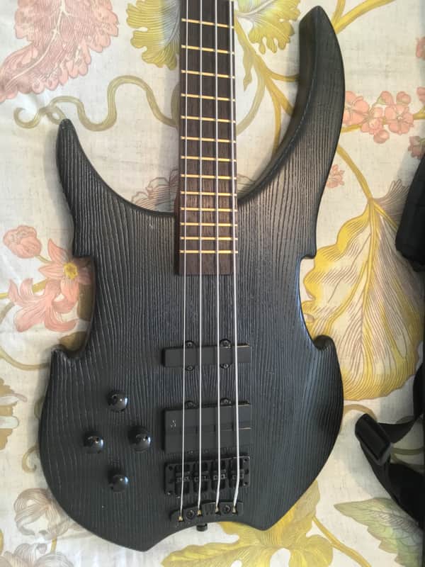 Warwick Vampyre Dark Lord 4 string lefty bass 2007 Nirvana / Black image 1