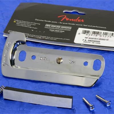 Fender Jaguar Mute Assembly With Rubber, Screws, Plunger & Spring Kit, 0992082000 image 1