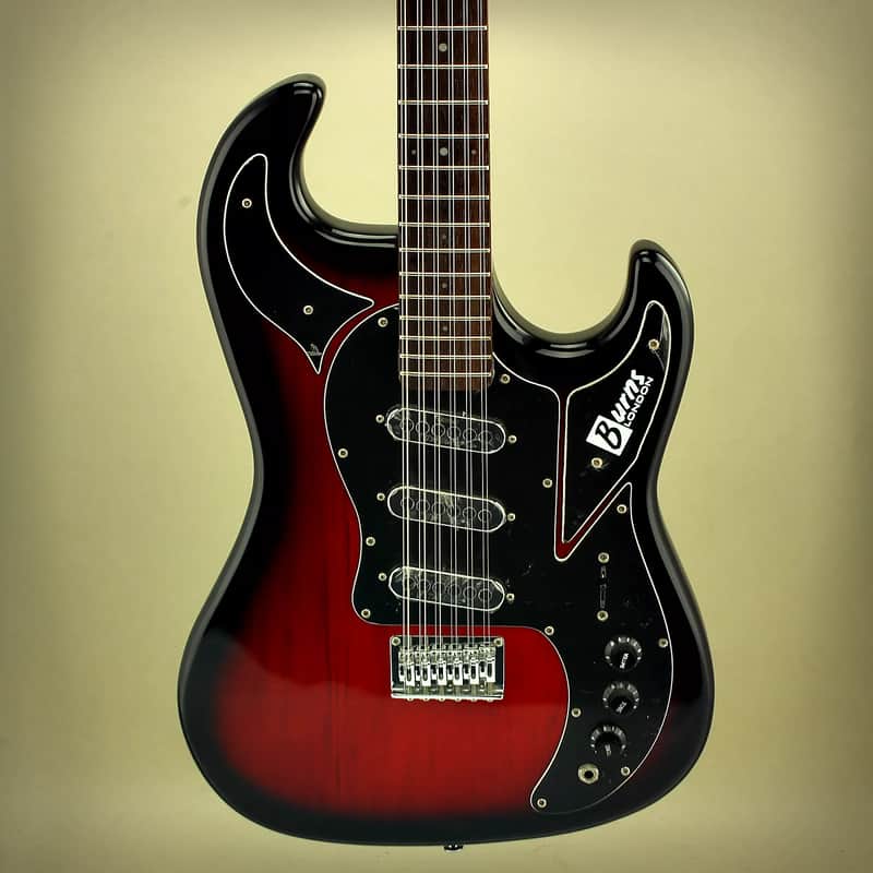 Burns Double Six 12 String Reissue Sunburst image 2