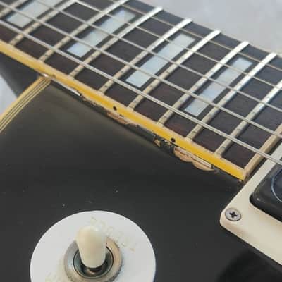 1978 Greco Japan EG-600PB Les Paul Custom Black Beauty (Ebony) image 8