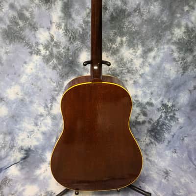 Video Demo Vintage RARE 1965 Gibson J50 Adjustable Bridge Dreadnought Acoustic Guitar New Strings Pro Setup Hard Shell Case image 12