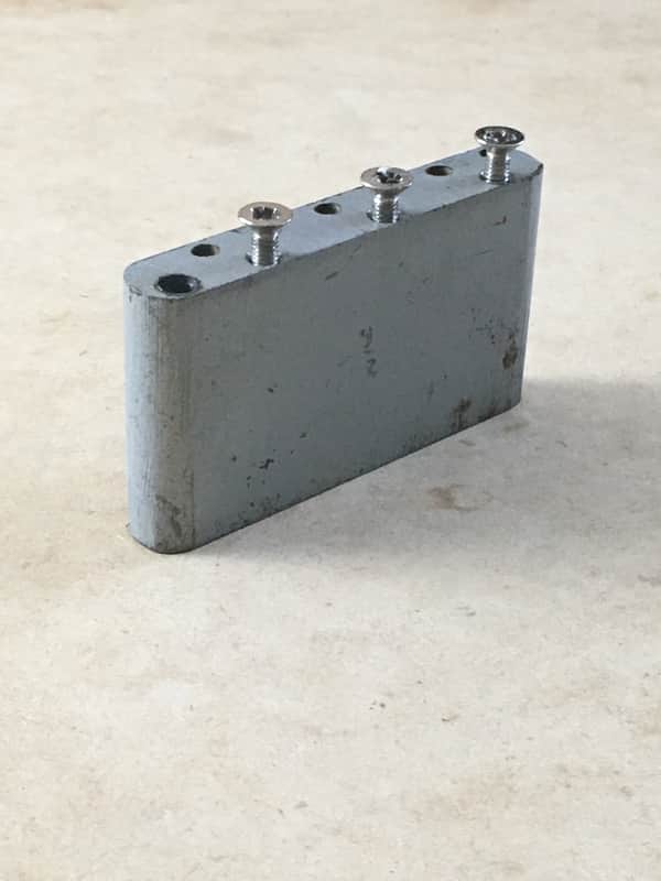 Vintage Fender Lefty Tremolo Fender Strat Block Natural Heavy Relic 56mm 2 3/16” image 1