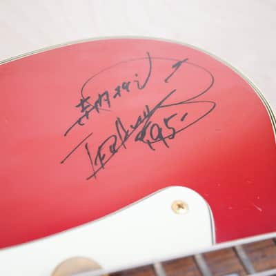 Fender 30th Anniversary Custom Edition Terry-1 Takeshi Teruachi 1993 Red Signed Japan MIJ w/ OHSC, Plaque, Tags image 8