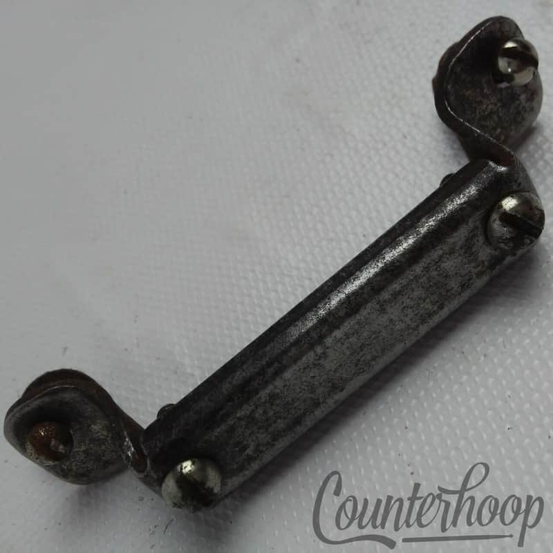 *Gretsch Nickel Snare Drum Butt Plate 2 5/8" Wire Guides Vintage Marching Parade image 1