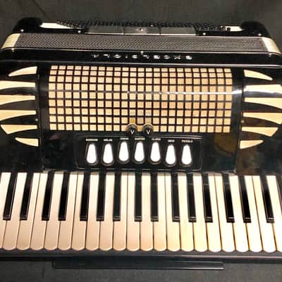 Excelsiola By Excelsior Model 612-M Black Accordion Made In Italy image 6