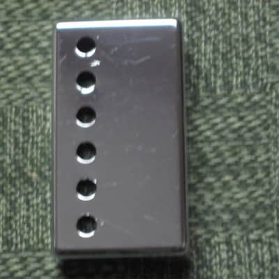 lightly used (has less than light average wear) genuine Gibson PRPC-015 Chrome Bridge Humbucker Cover - BRIDGE pole spacing: 52mm image 7