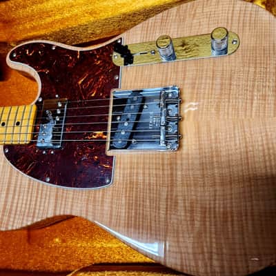 Fender Rarities Series Flame Maple Top Chambered Telecaster with Maple Fretboard 2019 - Natural Bild 15