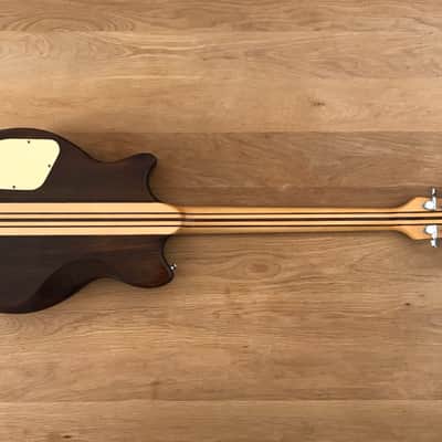 Vintage 70’s Samick Johnny Pro II Electric Solid-body Guitar Neck trough w. Gibson Strings image 5