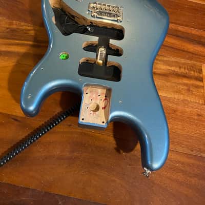Fender Player Strat Stratocaster Tidepool Alder Body w 2 Point Bridge Hardware image 3