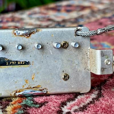 2 x 1961-1965 Gibson Patent Number sticker PAF humbucker pickup image 16