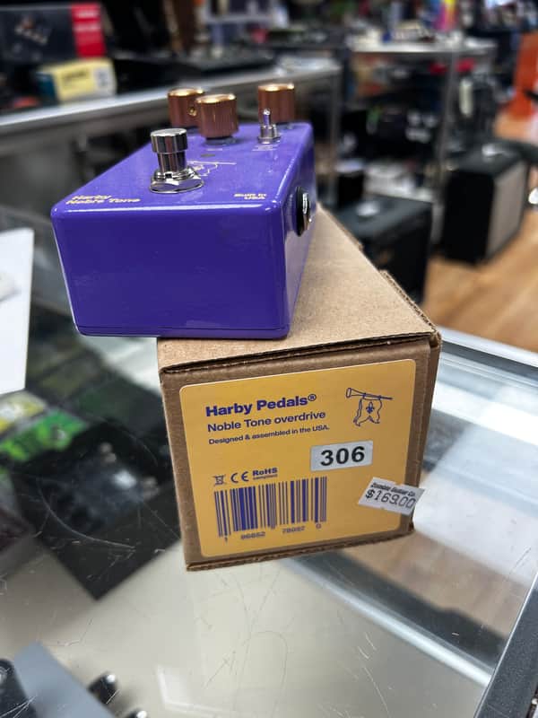 Harby Pedals Noble Tone 2023 - Present - Purple image 1