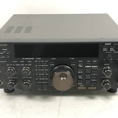 Kenwood TS-870S and MC-43S HF Transceiver image 2