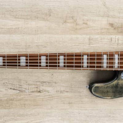Mayones Jabba Hadrien Feraud HF5 Bass, Antique Black, Delano Pickups, Pau Ferro image 6
