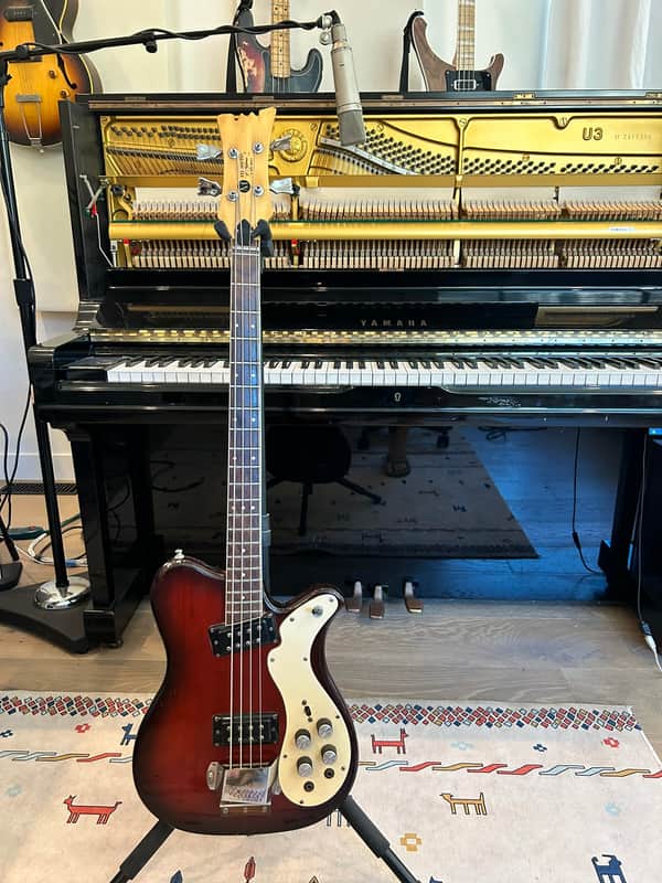 Vintage Mosrite 350 Stereo Bass Guitar image 1