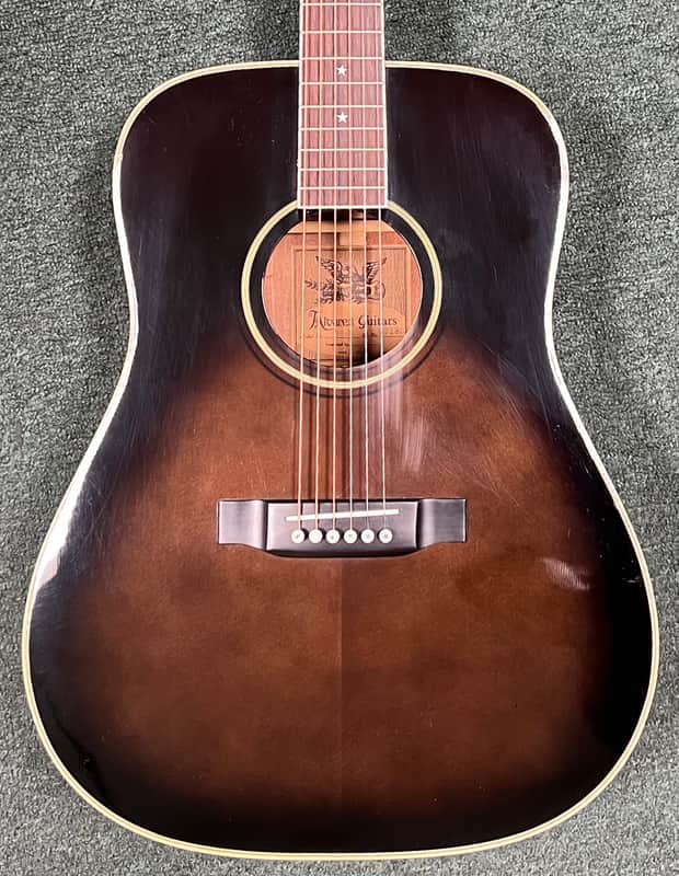 Alvarez #5013 Starburst 1980's - Smokehouse | Reverb