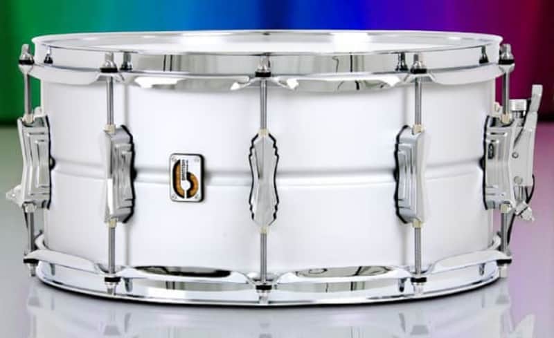 British Drum Co. AV-14-65-SN Aviator Series Aluminum Snare. 6.5" x 14" image 1