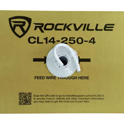 Rockville CL14-250-4 CL2 Rated 14 AWG 250' 4 Conductor Speaker Wire In Ceiling image 1