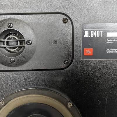 Vintage JBL940 4-Way 300-Watt Stereo Tower Titanium Tweeters Tower Speakers RARE image 9