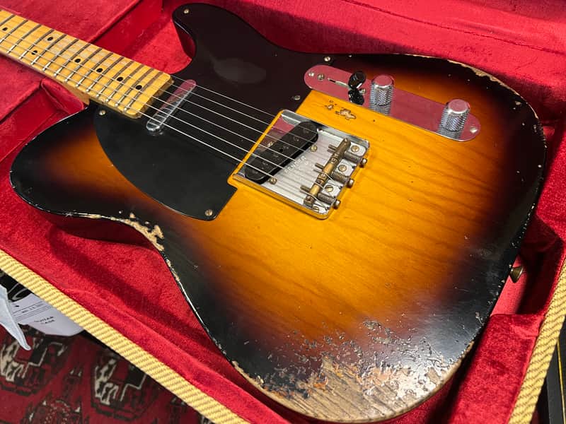 Fender Custom Shop 50s Double Esquire Heavy Relic - Lightweight image 1