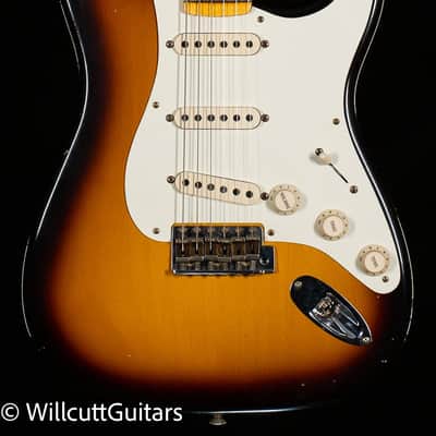 Fender Custom Shop Willcutt True '57 Stratocaster Journeyman Relic 2-Tone Sunburst 57 V (802) image 3