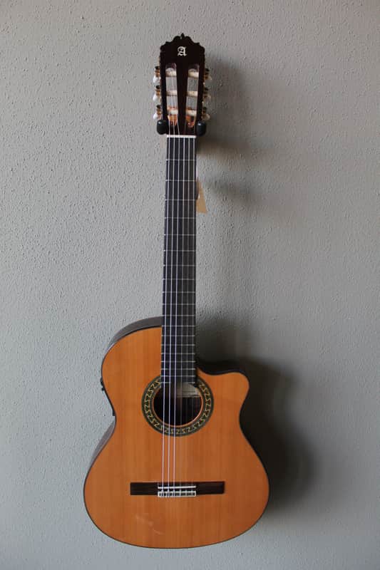 Brand New Alhambra 5P CT US Nylon String Acoustic/Electric Classical Guitar - Cutaway