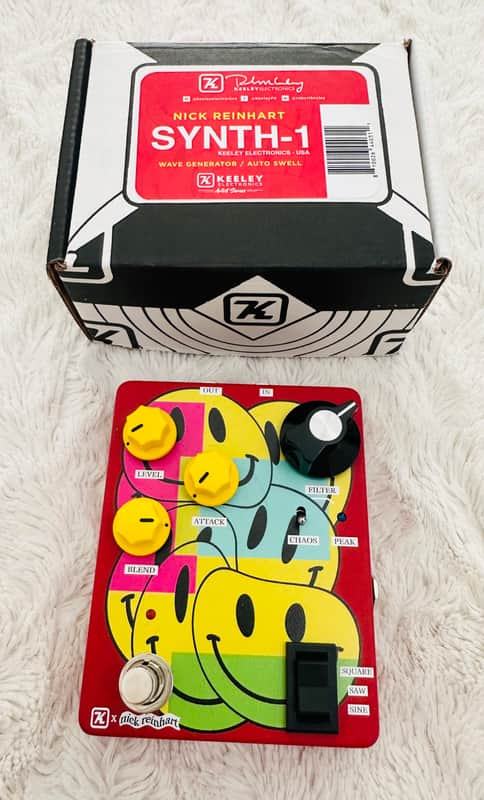 Keeley Artist Series - Synth 1 Reverse Attack Fuzz Wave Generator (Nick Reinhart Signature) - 🫠image 1