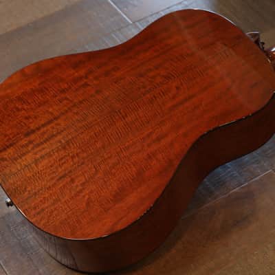 2012 Bourgeois Custom DS Acoustic/ Electric Guitar Adirondack Spruce & Figured Mahogany + Hard Case image 12