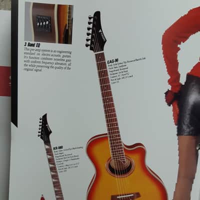 Samick guitar catalogs 1995, with Valley Arts collaborations | Reverb