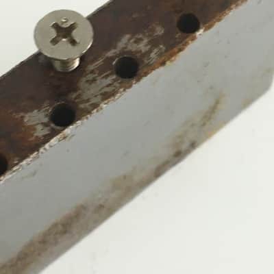 1984-87 Vintage Fender Japan Lefty Tremolo Strat Block Left Relic E Serial  MIJ image 6