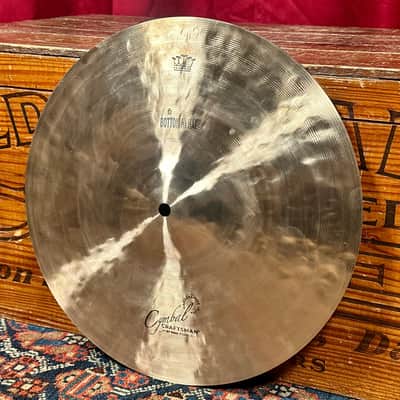 14" Cymbal Craftsman EAK Style Hi-Hat Cymbal Pair 1048g/1298g *Video Demo* image 7