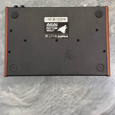 Akai Rhythm Wolf Analog Drum Machine and Bass Synthesizer 2014 - Present - Black image 2